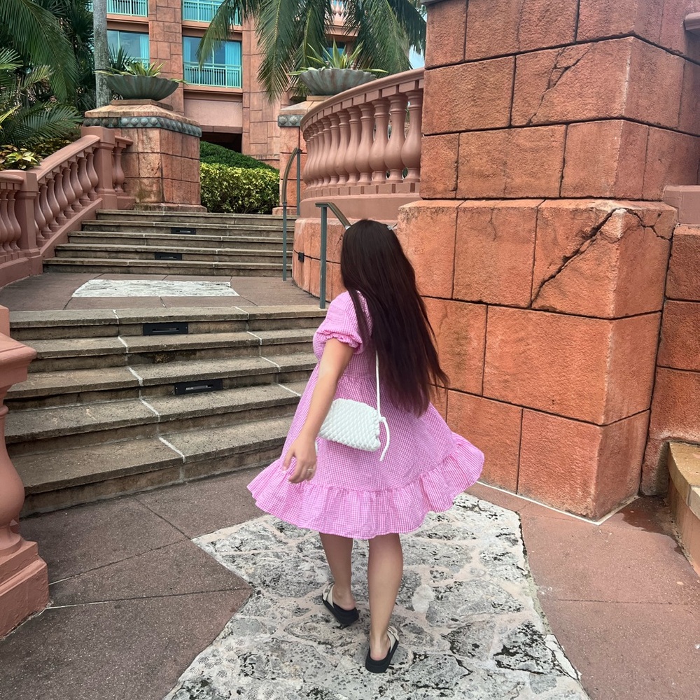 SHEIN Pink Mini Dress